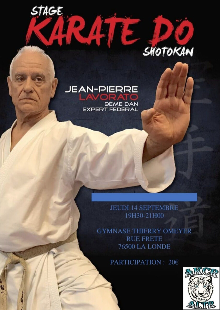Stage de rentrée 2023 - JP LAVORATO, LA LONDE