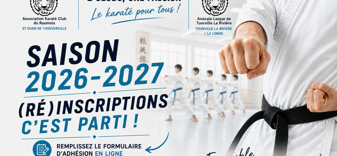 Inscriptions ALTR et AKCR pour la saison 2026-2027